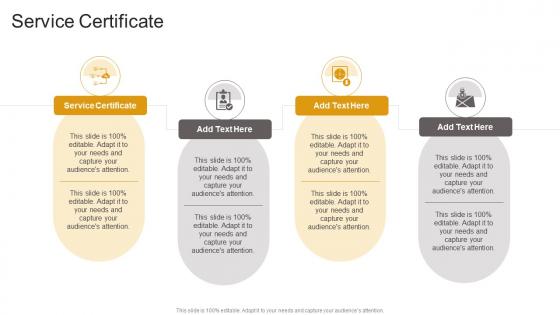 Service Certificate In Powerpoint And Google Slides Cpb