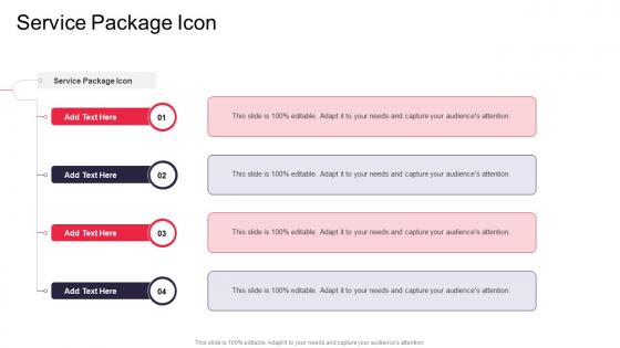 Service Package Icon In Powerpoint And Google Slides Cpb