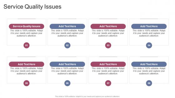 Service Quality Issues In Powerpoint And Google Slides Cpb