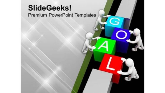 Set The Goal For Team In Business PowerPoint Templates Ppt Backgrounds For Slides 0613 Set The Goal For Team In Business PowerPoint Templates Ppt Backgrounds For Slides 0613