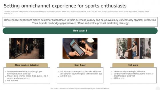 Setting Omnichannel Experience For Sports Enthusiasts In Depth Campaigning Guide Ideas PDF