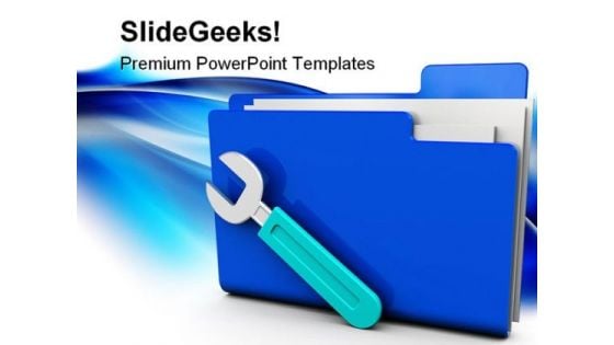 Settings Folder Security PowerPoint Templates And PowerPoint Backgrounds 0211