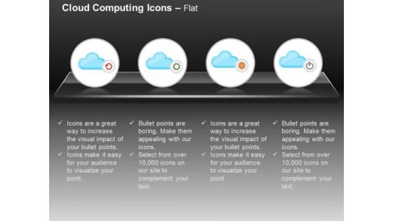 Settings Power Global Cloud Computing Ppt Slides Graphics