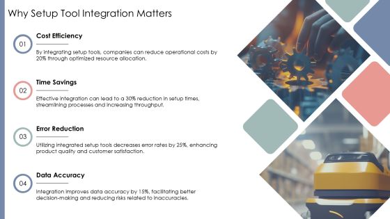 Setup Tool Integration For Enhanced Workflow PPT Mockup AT Slide03