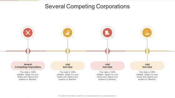 Several Competing Corporations In Powerpoint And Google Slides Cpb