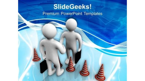 Shake Hands For Business Relation PowerPoint Templates Ppt Backgrounds For Slides 0713