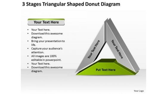 Shaped Donut Diagram Data Comparison Tips For Writing Business Plan PowerPoint Slides