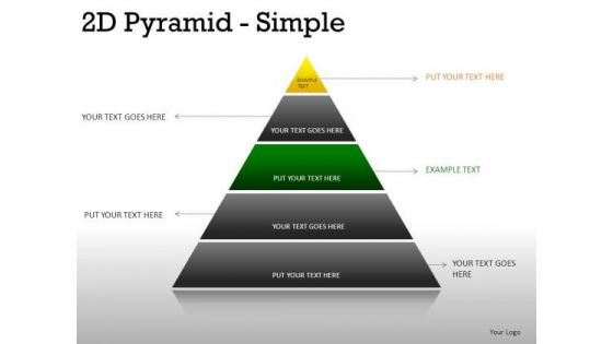 Shapes 2d Pyramid Simple PowerPoint Slides And Ppt Diagram Templates