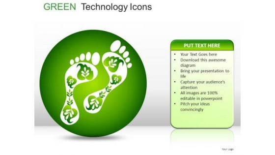 Shapes Green Technology Icons PowerPoint Slides And Ppt Diagrams Templates