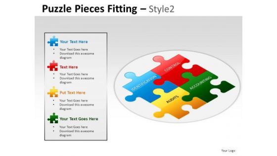 Shapes Puzzle Pieces Fitting PowerPoint Slides And Ppt Diagram Templates