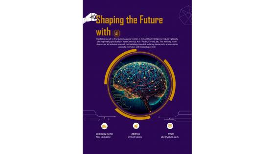 Shaping The Future With AI Pdf Word Document