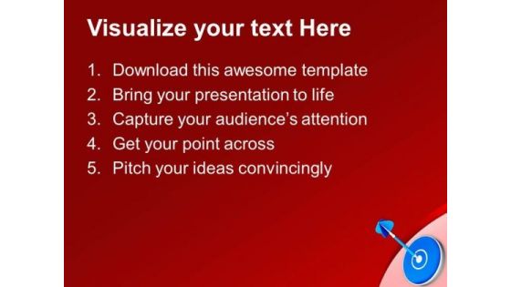 Share Targets With Team PowerPoint Templates Ppt Backgrounds For Slides 0513