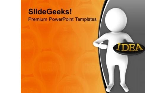 Share Your Innovative Ideas With Team PowerPoint Templates Ppt Backgrounds For Slides 0713