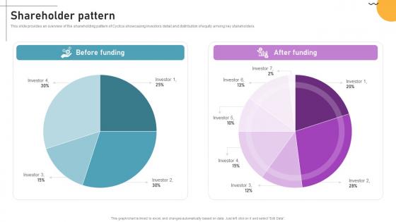 Shareholder Pattern Cloud Based Predictive Analytics Software Pitch Deck