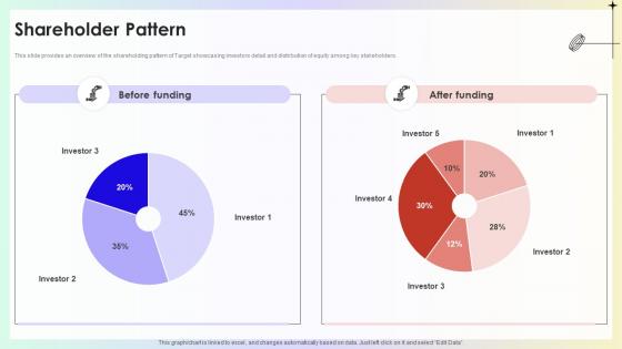 Shareholder Pattern Target Store Investor Funding Pitch Deck