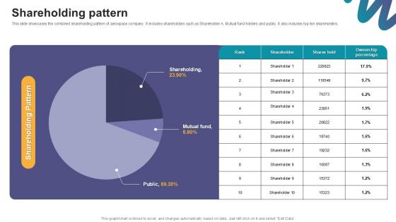 Shareholding Pattern Digital Marketings Strategies PPT Presentation CP SS V