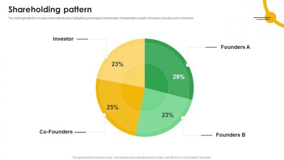 Shareholding Pattern Mobile App Analytics Company Fund Raising Pitch Deck Microsoft Pdf