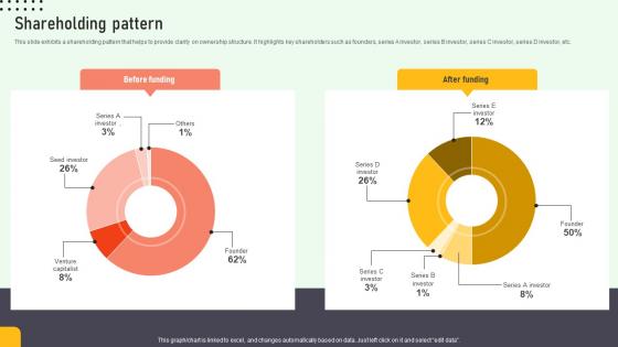 Shareholding Pattern Online Medication Management Platform Pitch Deck