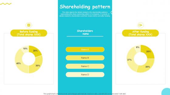 Shareholding Pattern Plant Based Eggs Developing Company Investor PPT Presentation