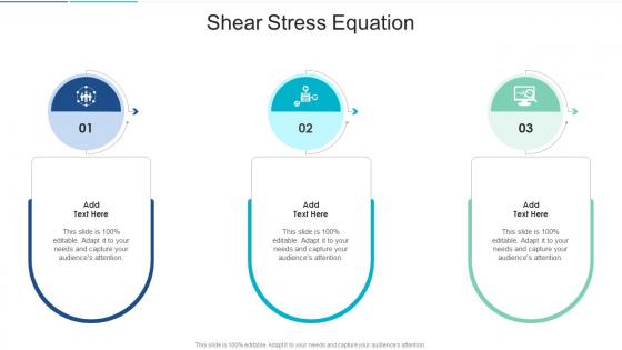 Shear Stress Equation In Powerpoint And Google Slides Cpb