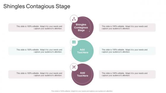 Shingles Contagious Stage In Powerpoint And Google Slides Cpb