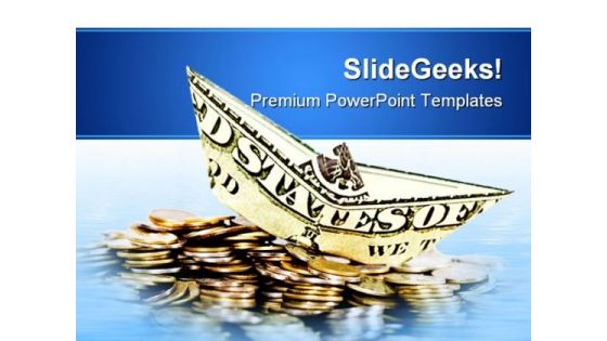 Ship Money PowerPoint Themes And PowerPoint Slides 0211