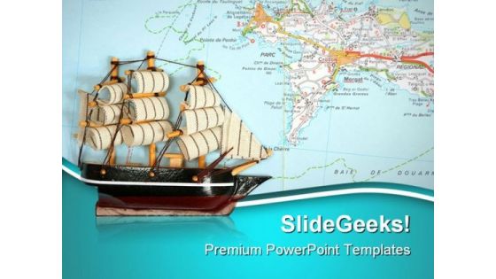 Shipping Worldwide Travel PowerPoint Templates And PowerPoint Backgrounds 0811