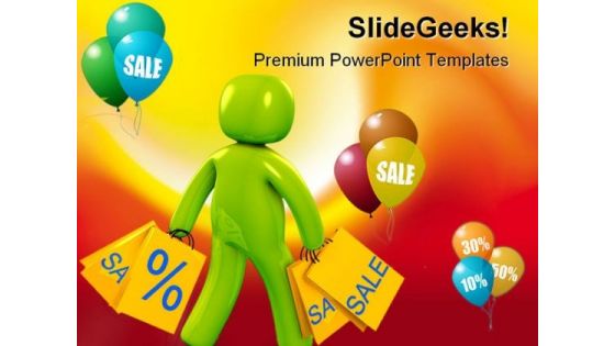 Shopping Sales PowerPoint Templates And PowerPoint Backgrounds 0311