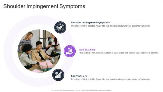 Shoulder Impingement Symptoms In Powerpoint And Google Slides Cpb