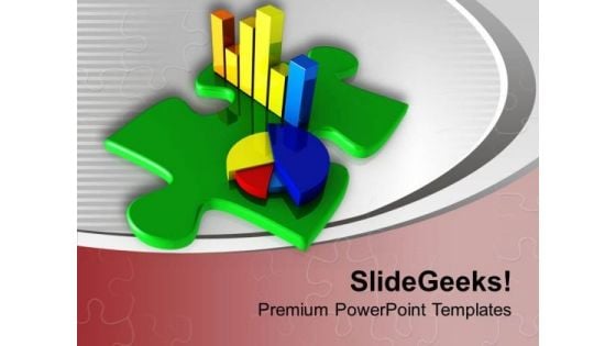 Show Pie And Bar Chart For Business PowerPoint Templates Ppt Backgrounds For Slides 0513