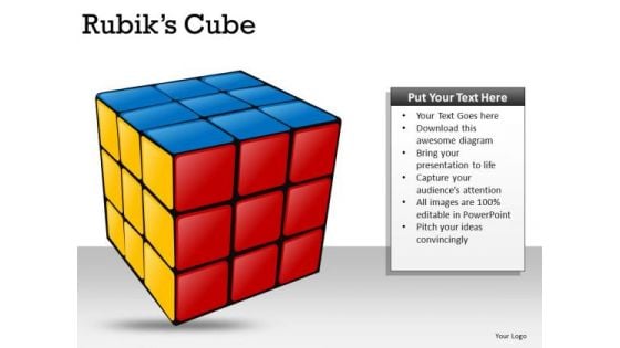 Show Solved Problems With Rubiks Cubes PowerPoint Slides And Ppt Diagram Templates