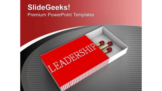 Show The Leadership For Success PowerPoint Templates Ppt Backgrounds For Slides 0713