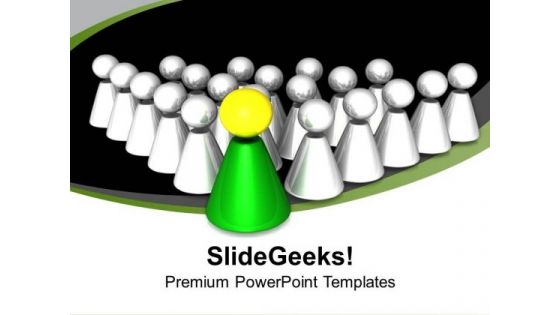 Show Your Leadership Skills PowerPoint Templates Ppt Backgrounds For Slides 0413