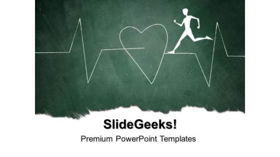 Showing Heart Beat Health PowerPoint Templates And PowerPoint Themes 0512
