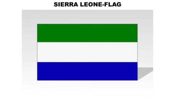 Sierra Leone Country PowerPoint Flags