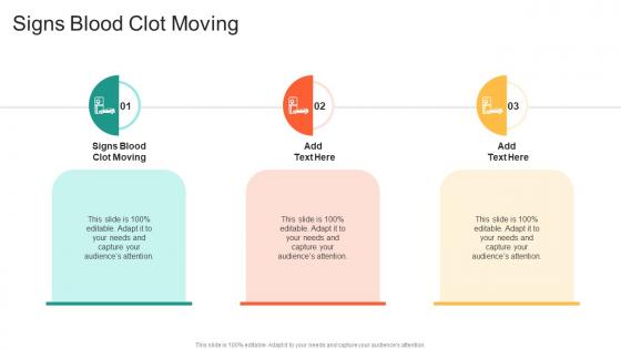 Signs Blood Clot Moving In Powerpoint And Google Slides Cpb