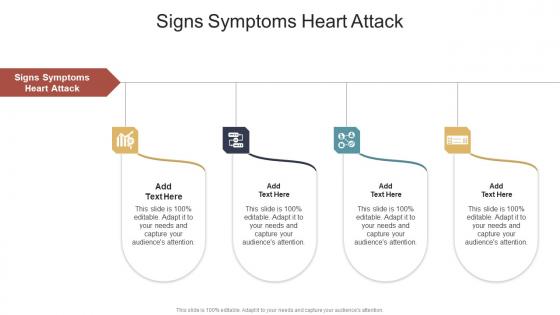 Signs Symptoms Heart Attack In Powerpoint And Google Slides Cpb