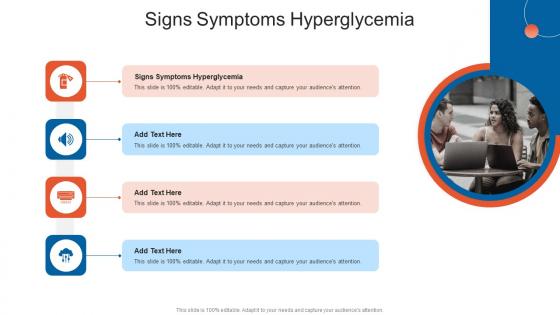 Signs Symptoms Hyperglycemia In Powerpoint And Google Slides Cpb