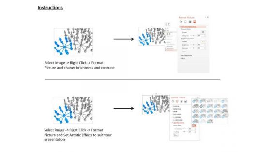 Silver And Blue Network Of 3d Peoples Ppt Graphics Icons