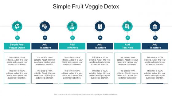 Simple Fruit Veggie Detox In Powerpoint And Google Slides Cpb