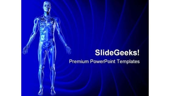 Skeleton Medical PowerPoint Templates And PowerPoint Backgrounds 0611