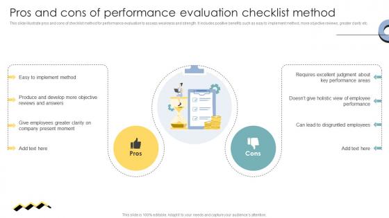 Skill Enhancement Performance Pros And Cons Of Performance Evaluation Checklist Method Skill Enhancement Performance Pros And Cons Of Performance Evaluation Checklist Method
