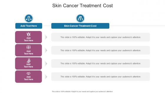 Skin Cancer Treatment Cost In Powerpoint And Google Slides Cpb