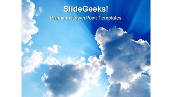 Sky Nature PowerPoint Themes And PowerPoint Slides 0611