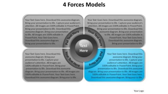 Slides Presentation Diagrams Templates 2007 Ppt Circular Flow Network PowerPoint