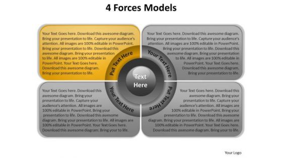 Slides Presentation Diagrams Templates 2010 Ppt Circular Layout Chart PowerPoint