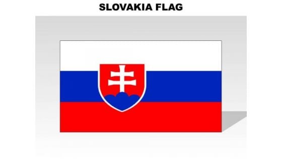 Slovakia Country PowerPoint Flags