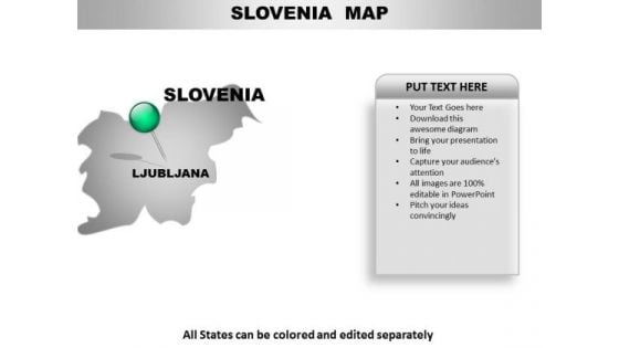 Slovenia Country PowerPoint Maps Slovenia Country PowerPoint Maps