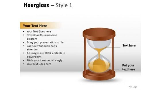 Slow Time Hourglass 1 PowerPoint Slides And Ppt Diagram Templates