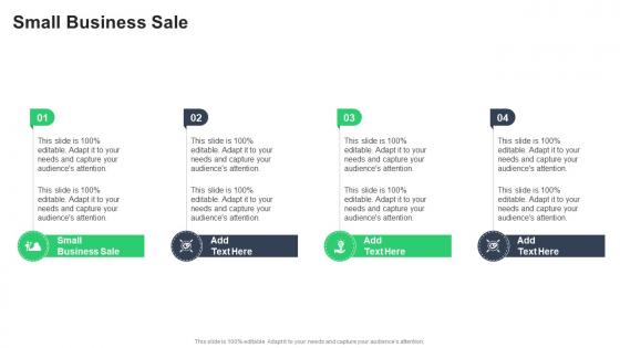 Small Business Sale In Powerpoint And Google Slides Cpb